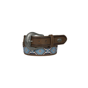Pure Western Men's Belt 'Warren' Tan/Multi P5S1956BLT