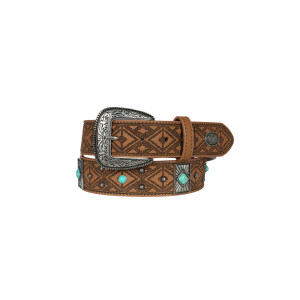 Pure Western Women's Belt 'Kristen' Tan P5S2983BLT