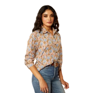 Ariat Women's Shirt 'Homestyle' Long Sleeve Prairie Floral 10055033