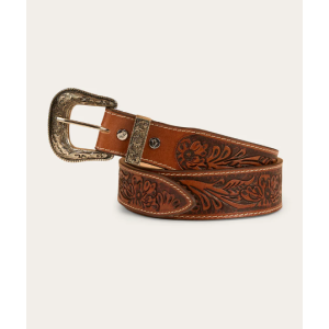 Ringers Western Belt 'Holster' Brown/Silver 425006RW-BR/SLV