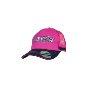 Wrangler Kid's Trucker Cap 'Marina' Navy/Pink X5S5952CAP