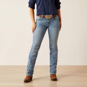 Ariat Women's Jeans 'Yara' Perfect Rise Straight Leg Oklahoma 10058918