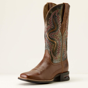 Ariat Women’s Boots 'Captivate WST' Dark Tan/Titanium 10063894