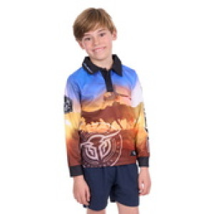 Bullzye Boy's Shirt 'Outback' Long Sleeve Multi B5S3569492