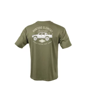 Hunters Element Men's T Shirt 'Lux' Khaki