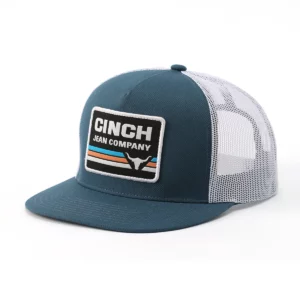 Cinch Cap 'Jean Company' Mesh Back Teal MCC0600608 TEA