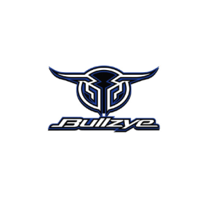 Bullzye Logo Sticker Blue Red Pink Grey Small BCP1918STI