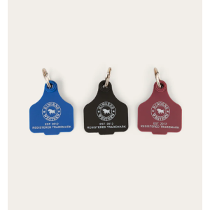 Ringers Western Cattle Tag 3Pack Black/Royal Blue/Burgundy