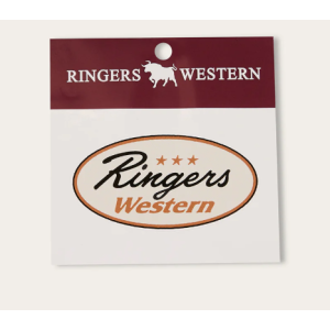 Ringers Western 'Up North' Sticker Dark Sand