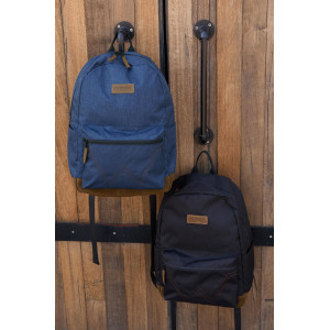 Wrangler Backpack 'Jessie' Black/Tan or Navy/Tan X5S1988BPK