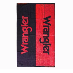 Wrangler Logo Towel Navy/Red XCP1916TWL