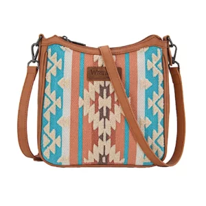 Wrangler Women's Crossbody Bag 'Cilia Aztec' Tan X5S2943BAG