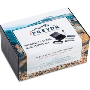 Preyda Arkansas 3-Stone Sharpening Kit