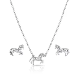 Montana Silversmiths Jewelry Set 'All The Pretty Horses' JS4735