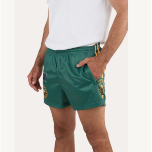 Ringers Western Footy Shorts 'Good Bloke' Pine 125073RW-PN
