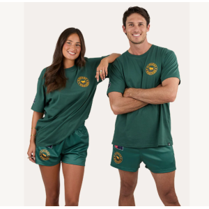 Ringers Western Men's T Shirt 'Good Bloke' Loose Fit Pine 125072RW-PN