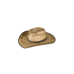 Wrangler Hat Straw 'Carter' Coffee XCP1954HAT