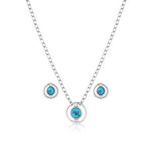 Montana Silversmiths Jewelry Set 'Through The Center' JS6190