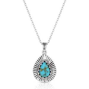 Montana Silversmiths Necklace 'Sunrise' Turquoise NC6195