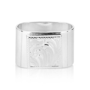 Montana Silversmiths Scarf Slide 'Timeless Engraved' SCF6237