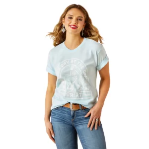 Ariat Women's T-Shirt 'Another Day' Vintage Lagoon 10062347