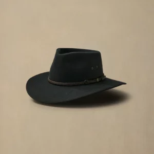 Akubra 'Cattleman' Felt Hat Black