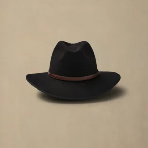Akubra 'Coober Pedy' Felt Hat Black