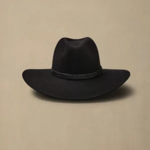 Akubra 'Riverina' Felt Hat Black