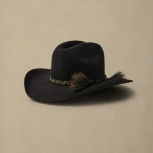 Akubra 'Rough Rider' Felt Hat Black