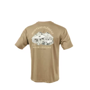 Hunters Element Men's T Shirt 'Explore' Tussock