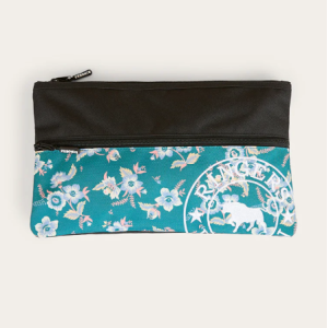 Ringers Western Spencer Pencil Case Black/Floral