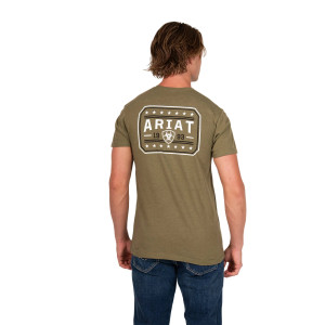 Ariat Men's T-Shirt 'Ariat 93 Liberty' Army Green 10070893