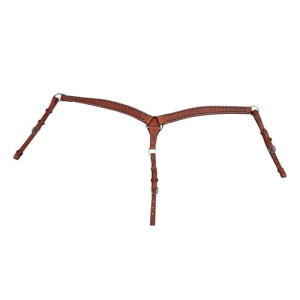 Fort Worth Buckstitched Breastcollar FOR25-0045