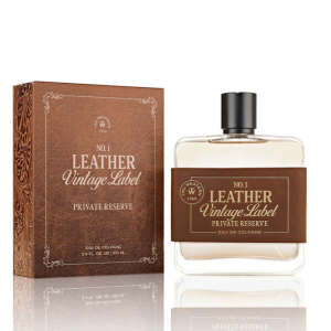 Tru Western Men's 'Leather Vintage Label Private Reserve No. 1' Cologne 100ml