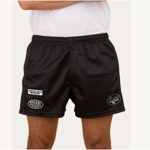 Ringers Western Footy Shorts 'Buckley' Black 125006RW-BLK