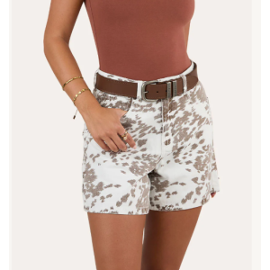 Ringers Western Women's Shorts 'Brandy' Denim Off White 225023RW-OWH