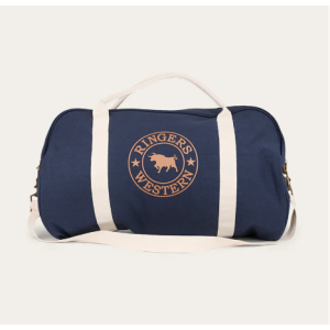 Ringers Western 'Gundagai' Duffle Bag Navy/Off white