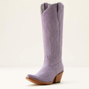 Ariat Women's Boots 'Casanova' X Toe Misty Lavender Suede10063994