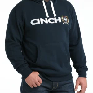Cinch Men's Hoodie Logo Navy MWK1185026 NAV