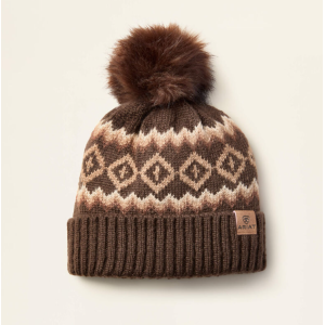 Ariat Women's Beanie 'Bristol' Chocolate Brown 10063838