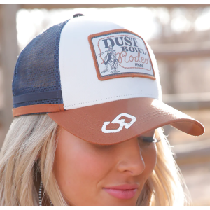 Cruel Girl Cap 'Dust Bowl Rodeo' Brown/White/Blue CCC0041040 MUL