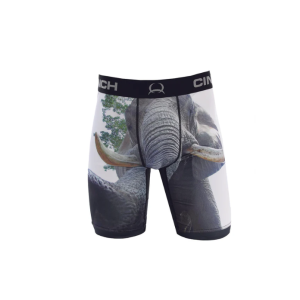 Cinch Men's Boxer 9" Brief 'Elephant' MXY6010009 MUL