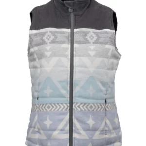 Outback Trading Women's Millie Vest Sky Blue