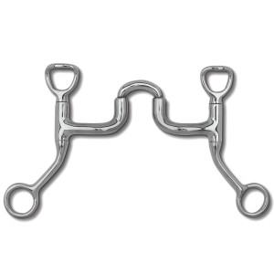 Myler Short Shank Western Bit 5" Mouth