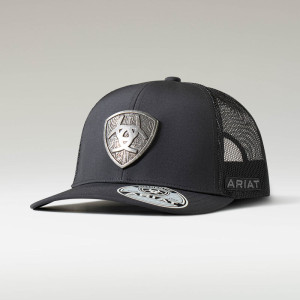 Ariat Cap Metal Ariat Shield Black A300085601