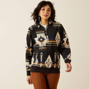 Ariat Women's Sweatshirt 'Sienna' 1/2 Zip Thornstone Print 10062399