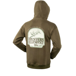 Hunters Element Men's 'Fiordland' Hoodie Khaki