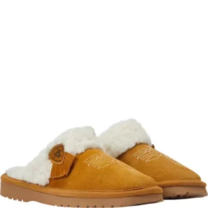 Ariat Women's Slippers 'Jackie' Square Toe Chestnut 2829-200