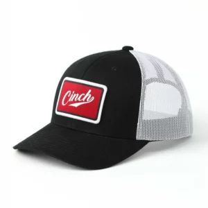 Cinch Cap Mid Profile Mesh Back Black MCC0660653 BLK
