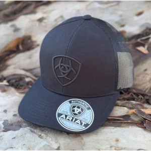 Ariat Cap Embroidered Logo Snap Back Black A300053001